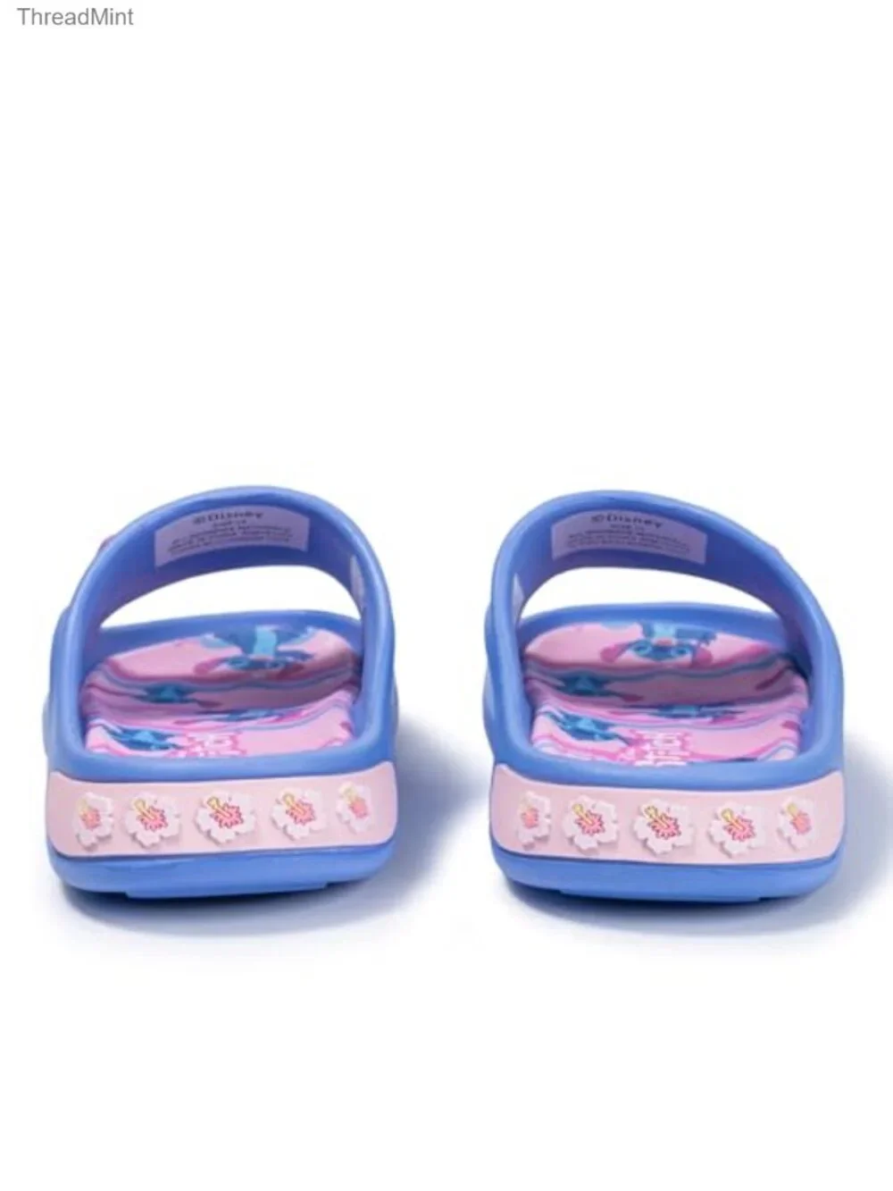 Disney Stitch Girls Slides Youth Water-Resistant Slip-On EVA Summer Sandal